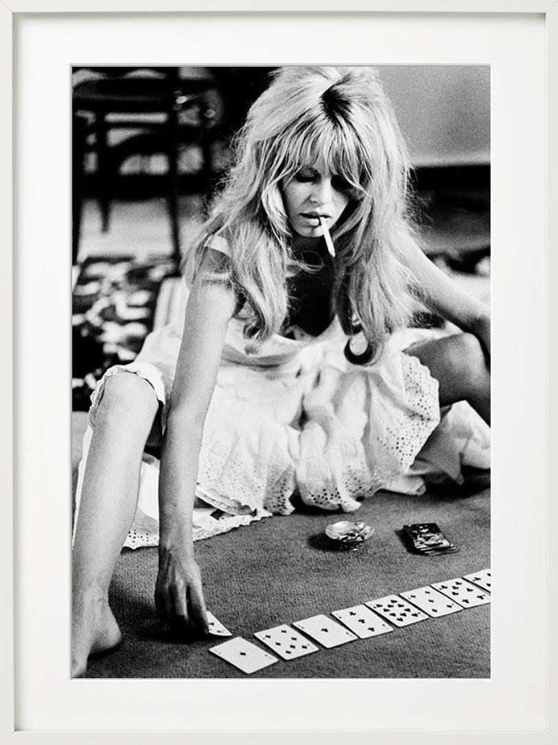Brigitte Bardot playing cards, Fine Art Photography, 1965 For Sale 4