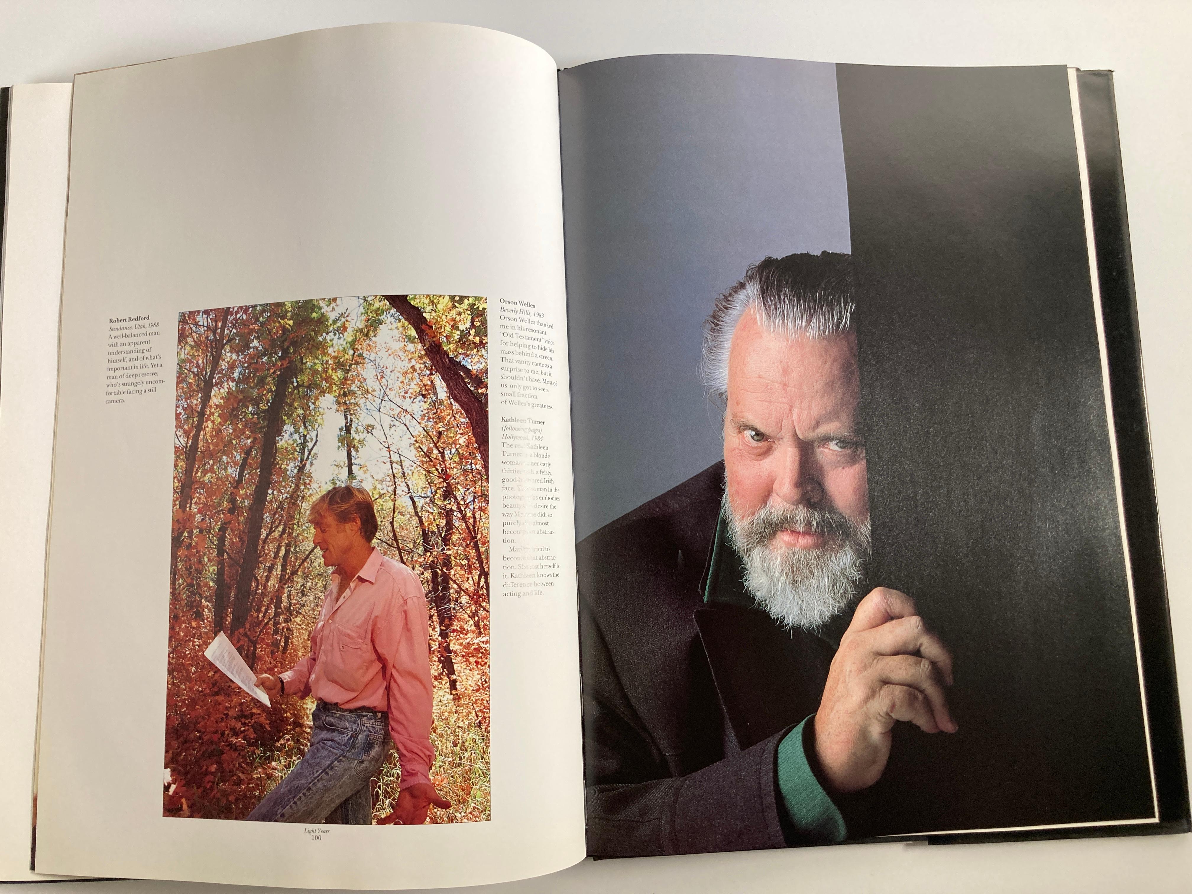 American Classical Douglas Kirkland's Light Years Three Decades Photographing Among the Stars For Sale