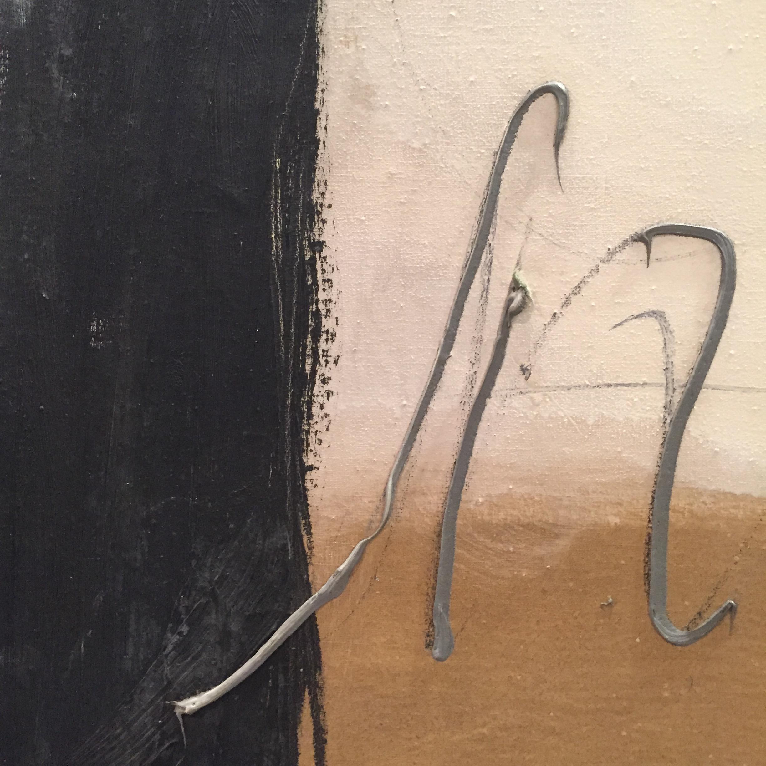 Abstract Informal by Douglas Swan 'Composition' 1962 Oil on Canvas Contemporary 15
