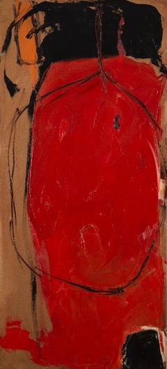 Red Net, Oil on Canvas by Douglas Swan, 1959