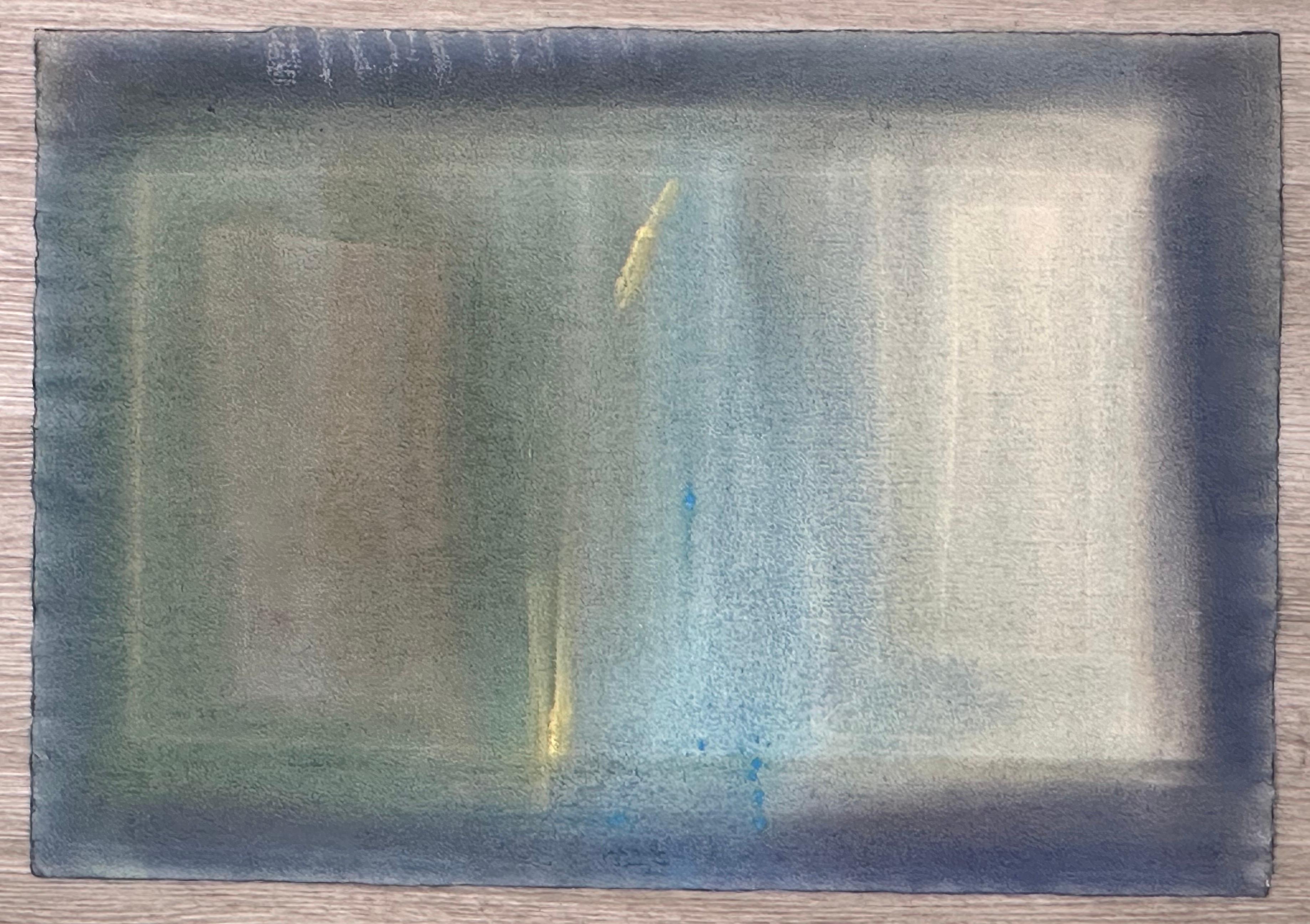 Douglas M. Olsen Abstract Painting – Nr. 28, Elementare Anliegen (abstrakte expressionistische Farbfeldmalerei)