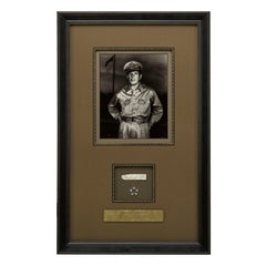 Vintage Douglas MacArthur, WWII General, Signature Collage