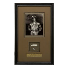 Retro WWII General Douglas MacArthur Signature Collage