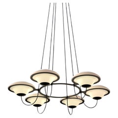 Douglas Mont 'In The Air' 6 Chandelier by DCW Editions Paris