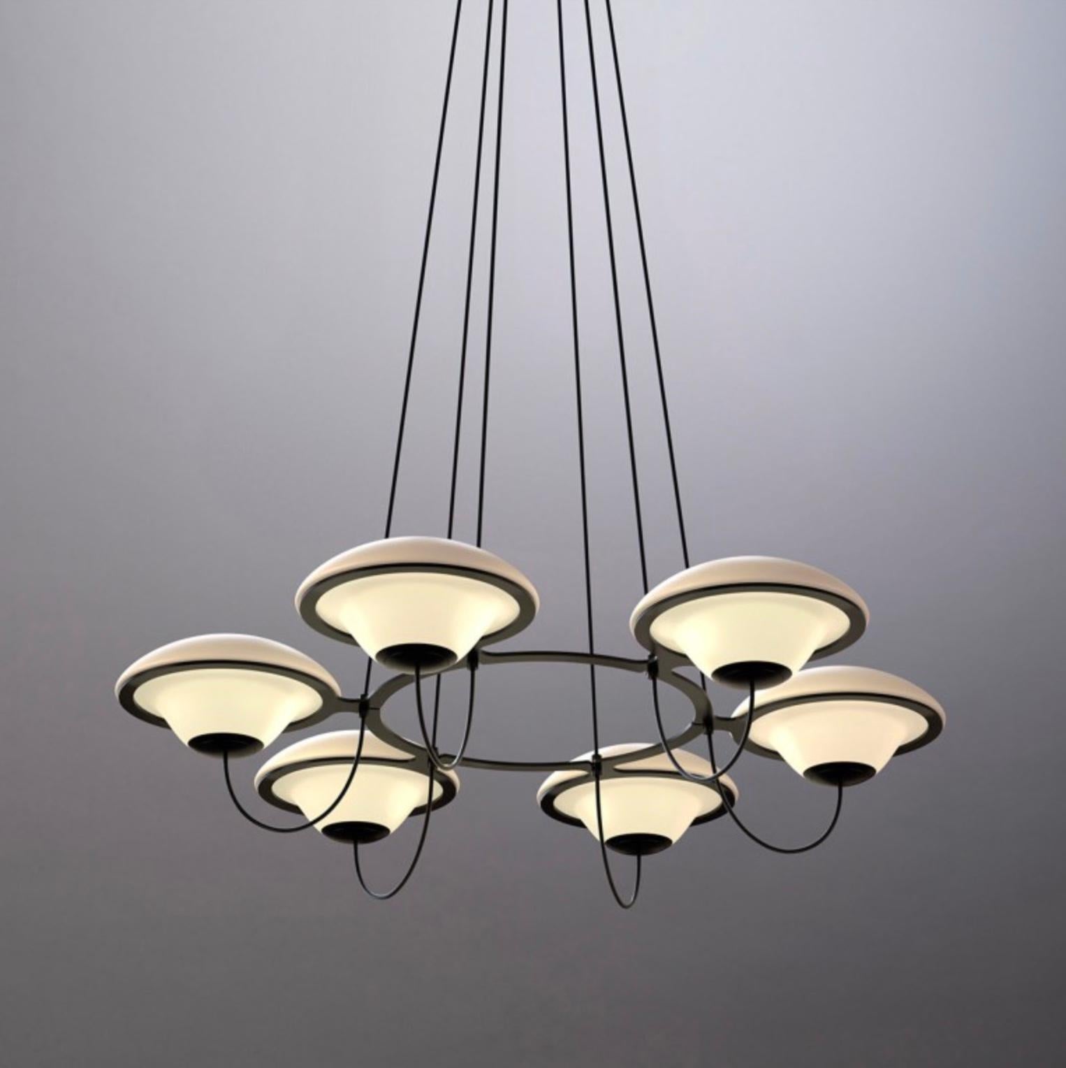 Par de 6 candelabros Douglas Mont 