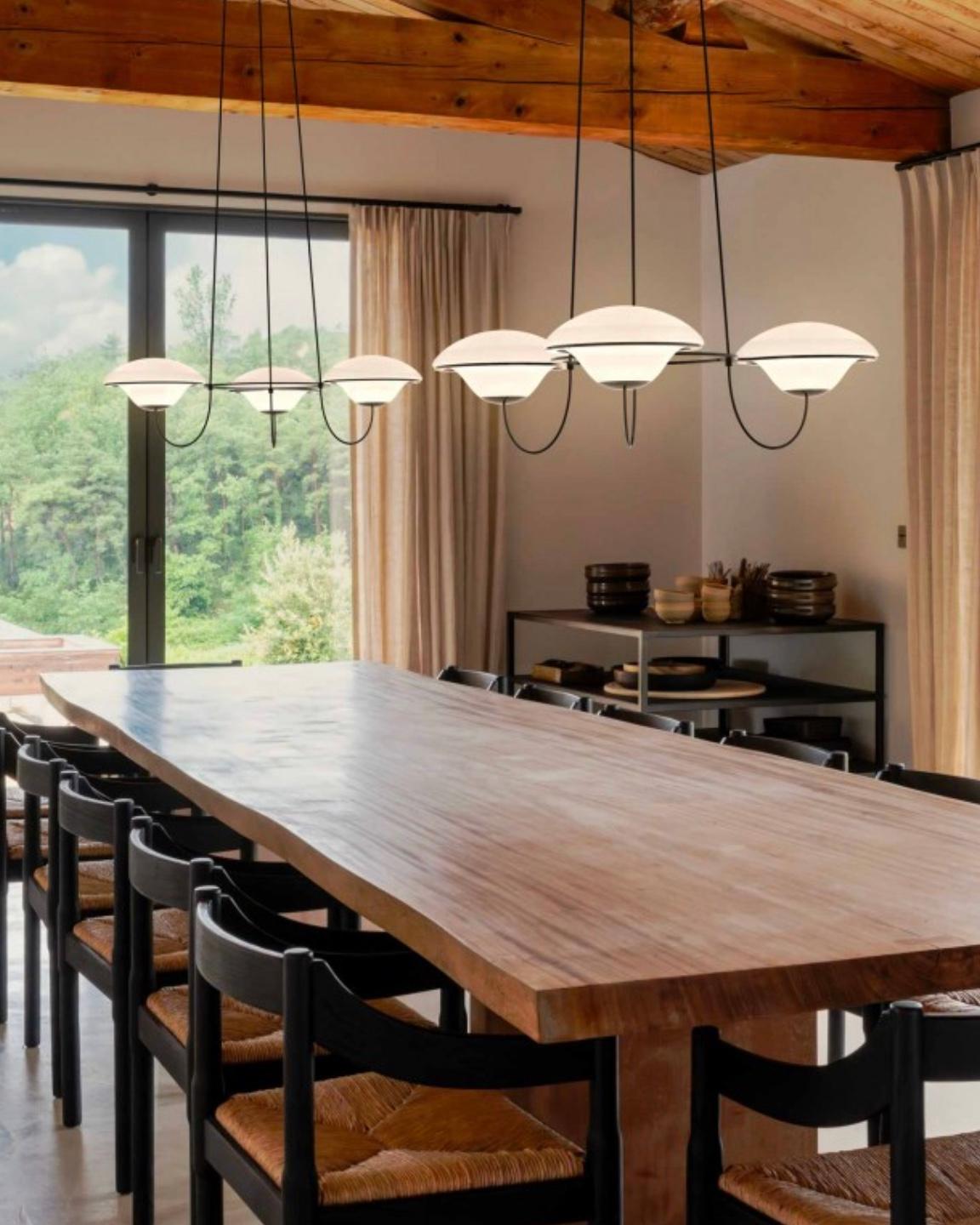 Douglas Mont Pareja de 6 candelabros 