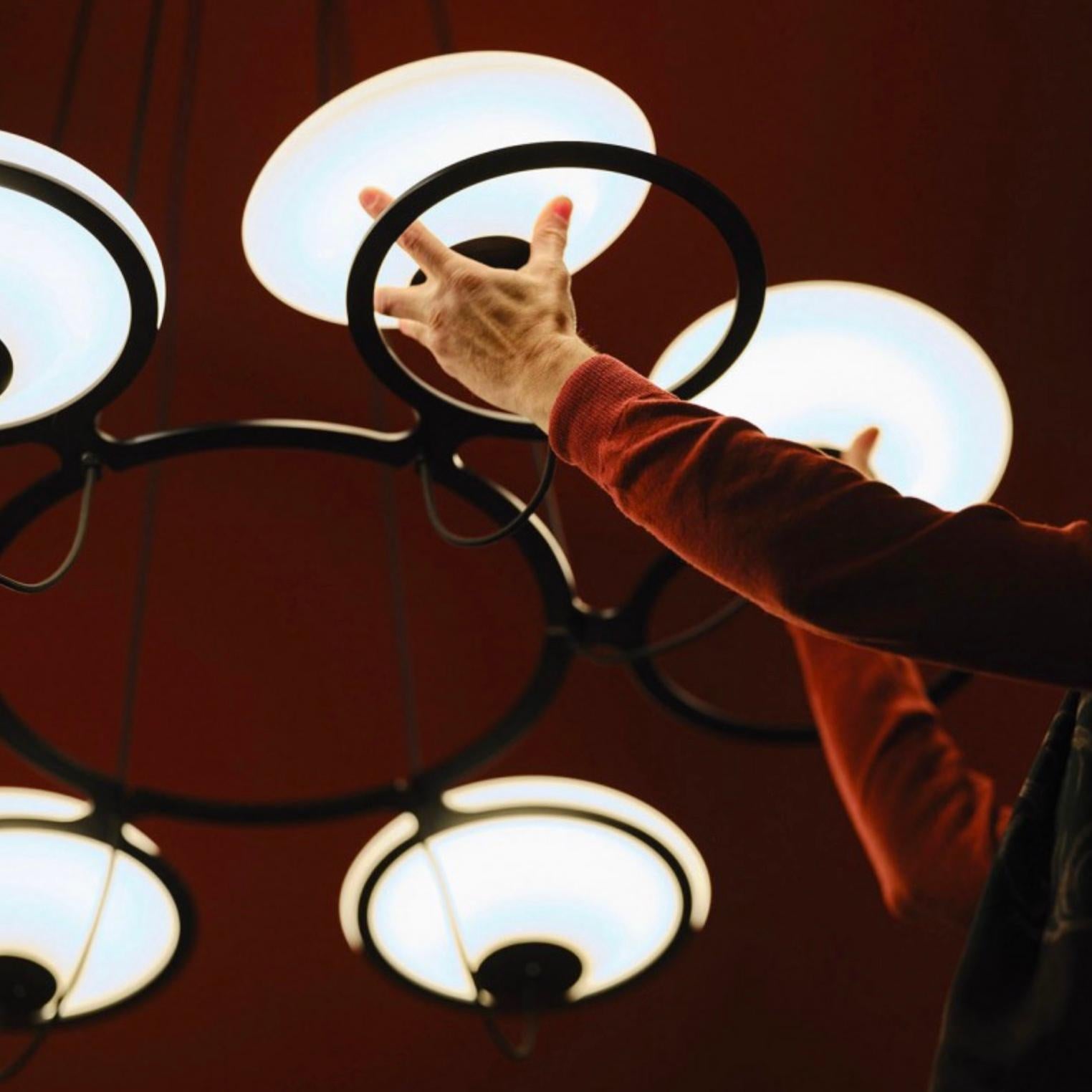 Douglas Mont Pareja de 6 candelabros 