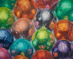 Muchos Chocolates : pintura al óleo sobre lienzo
