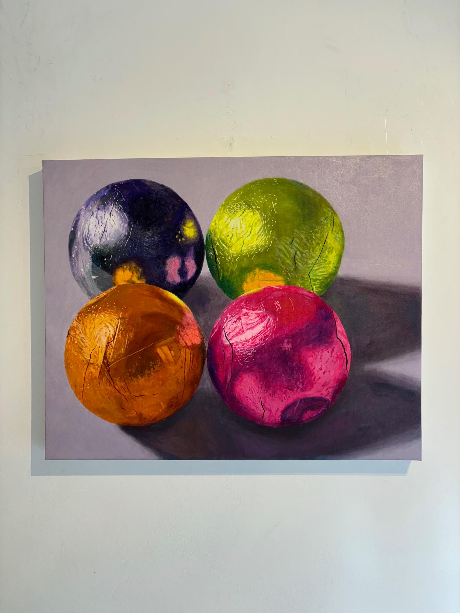 Cette œuvre d'art exceptionnelle est actuellement exposée et disponible à la vente à la Signet Contemporary Art Gallery et en ligne.

Quattro de Douglas Newton est un exemple fascinant de réalisme contemporain, qui capture l'essence de quatre