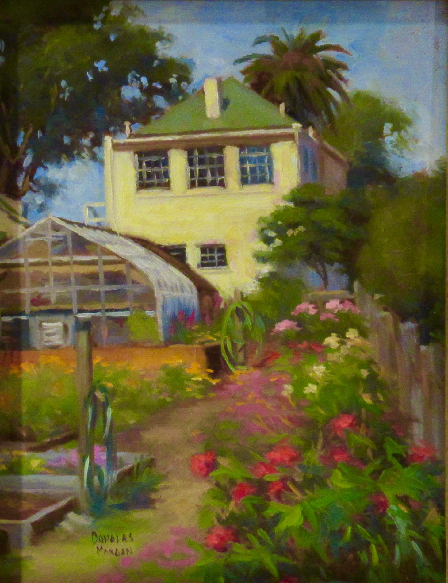 Casa Verde - Painting de Douglas Paul Morgan