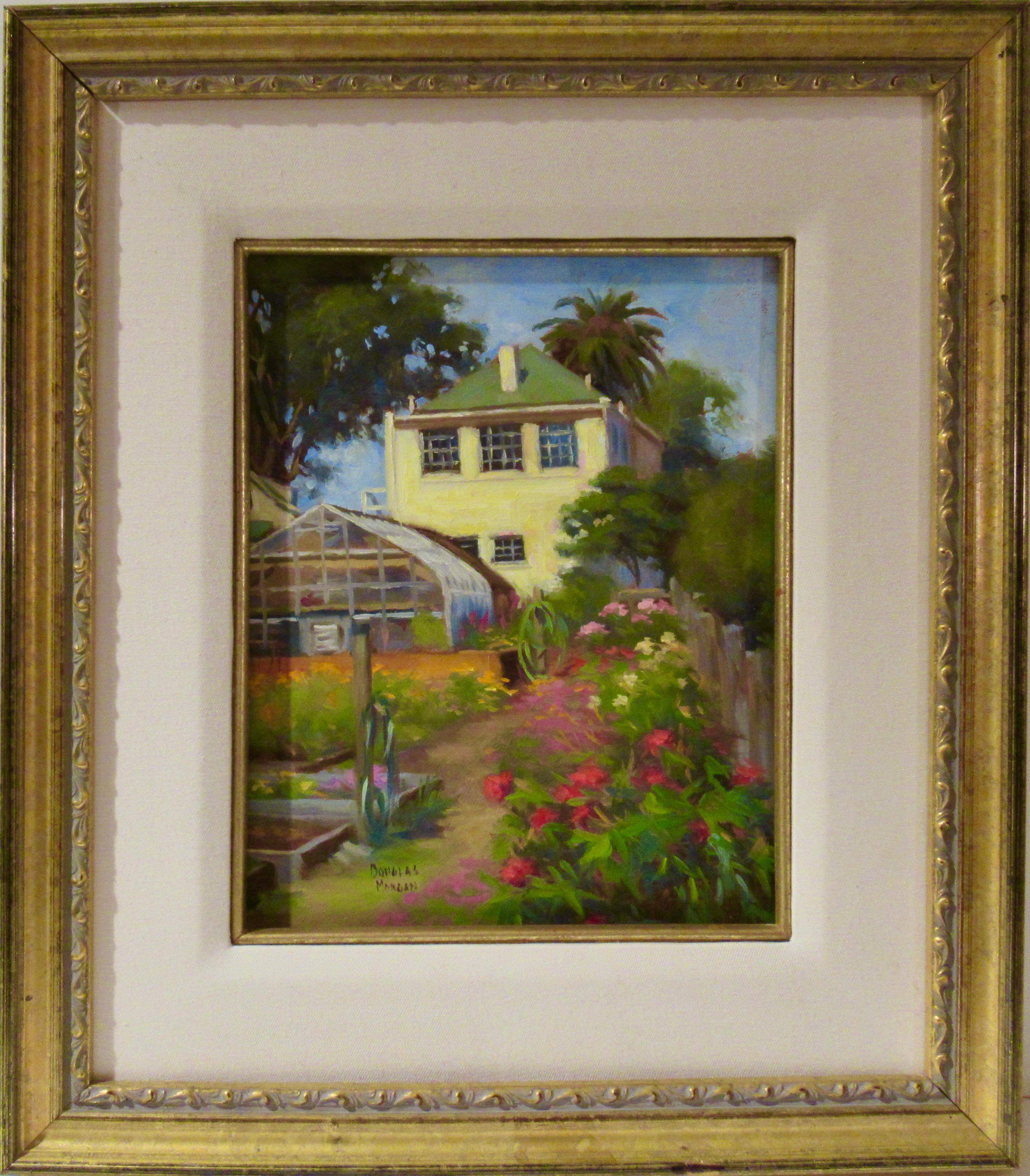 Figurative Painting de Douglas Paul Morgan - Casa Verde