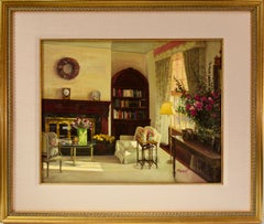 Intérieur avec bouquet