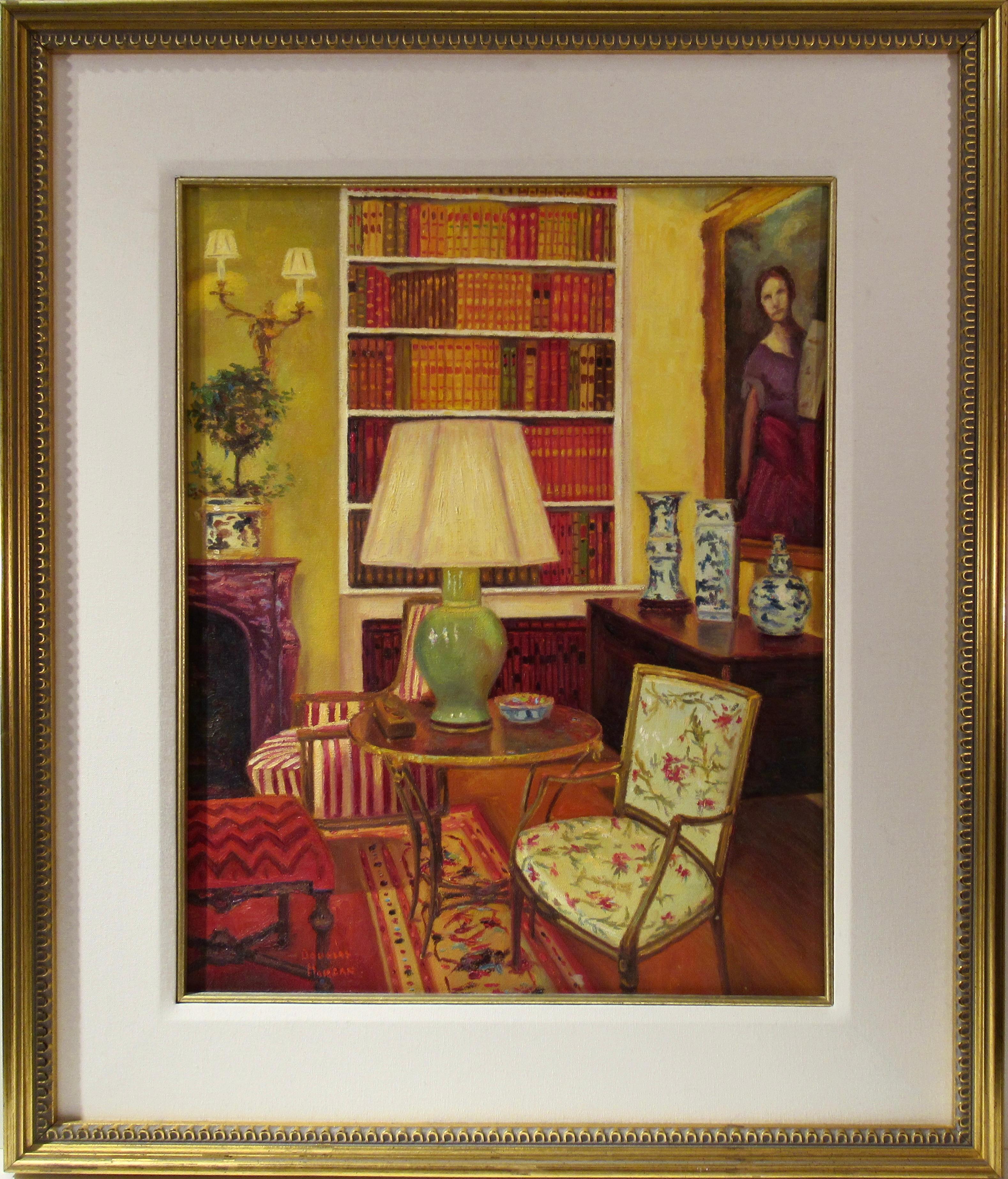 Douglas Paul Morgan Interior Painting – Die Studie