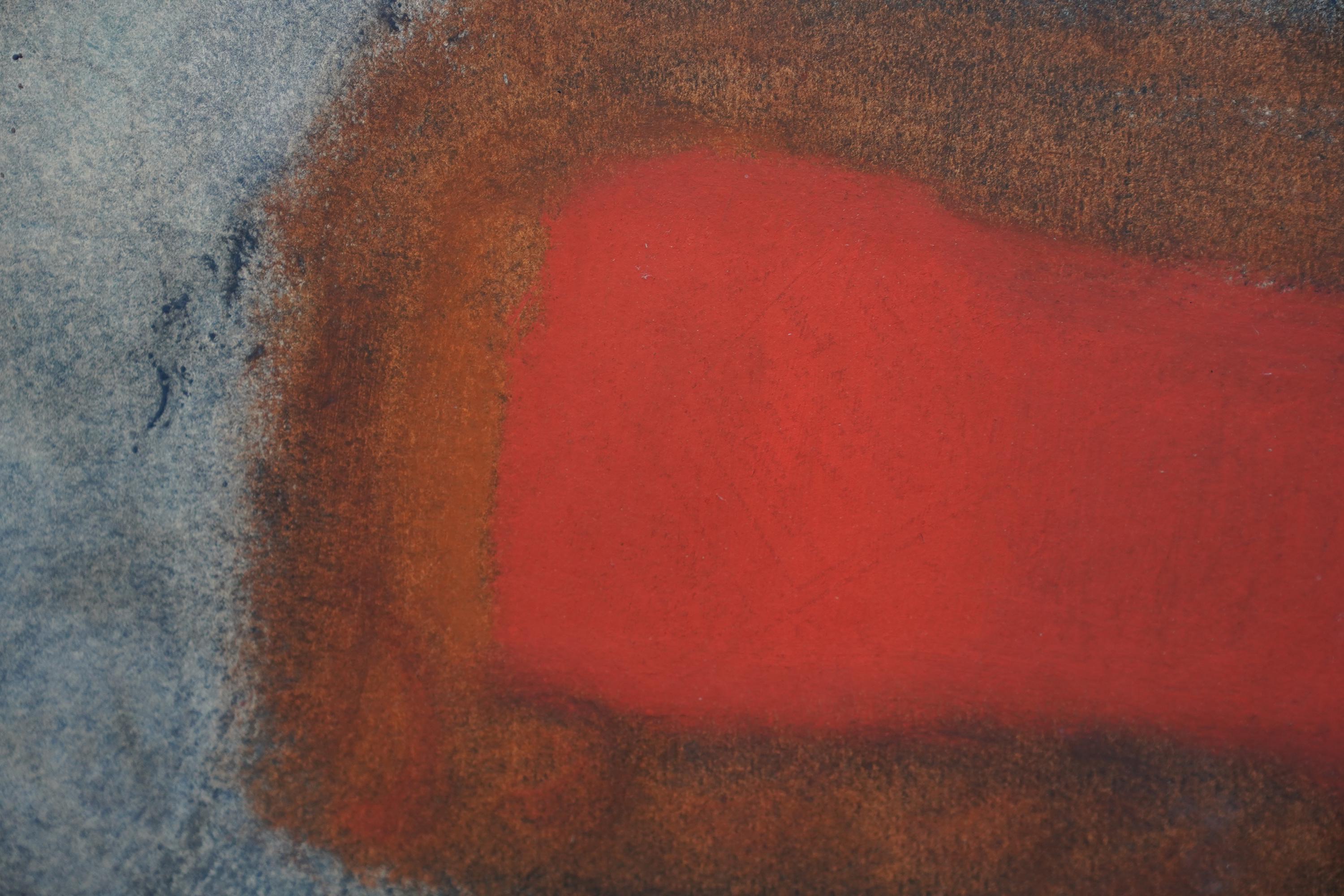 Abstract 1964 - South African sixties abstract art oil painting For Sale 4