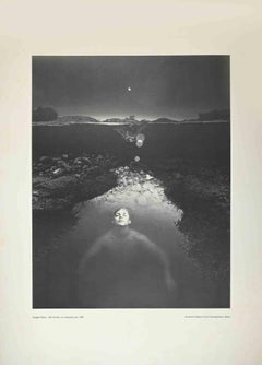 Self Portrait as a Dreaming Man - Offset Print after Douglas Prince - 1980