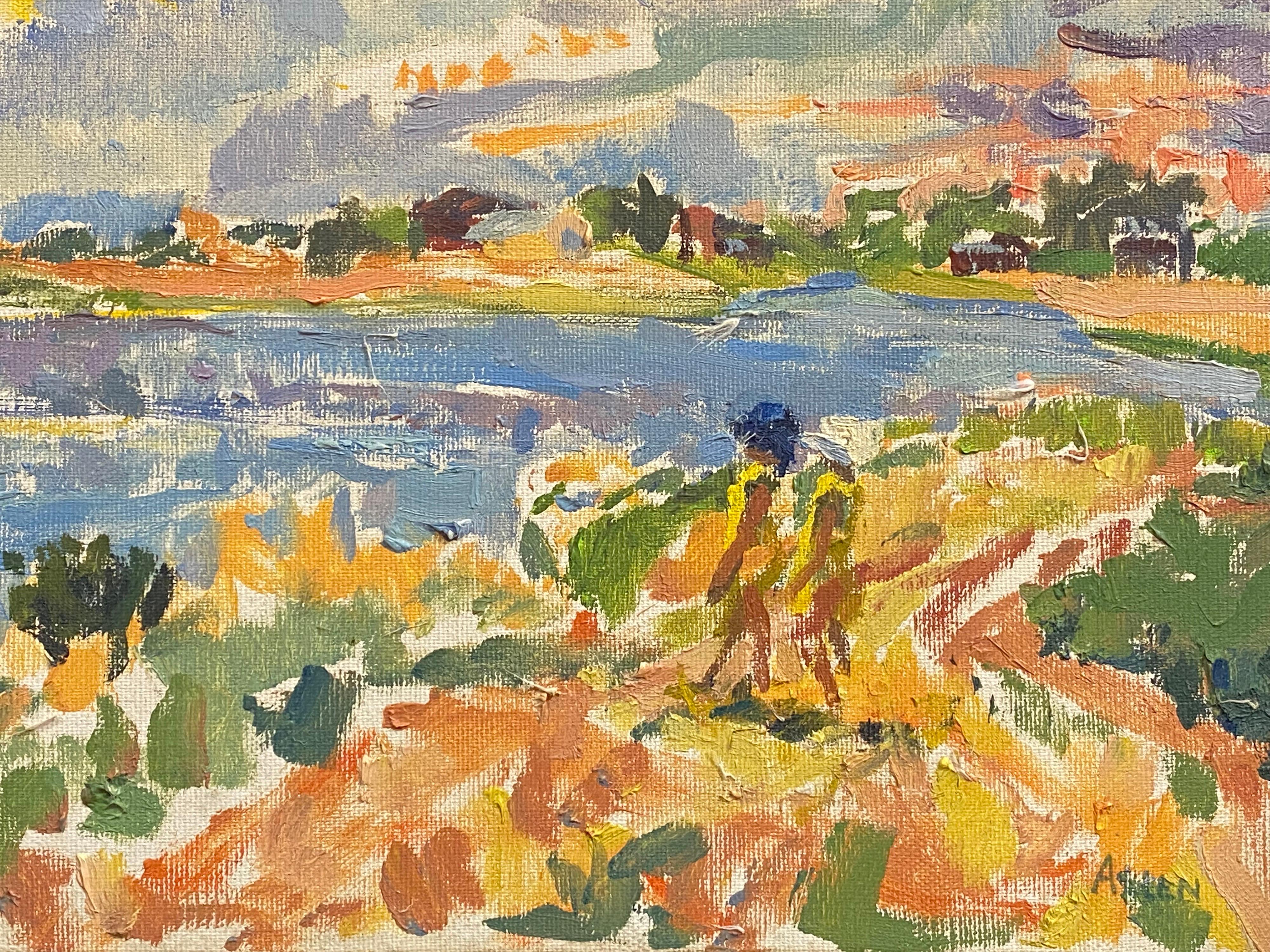 impressionist lake paintings