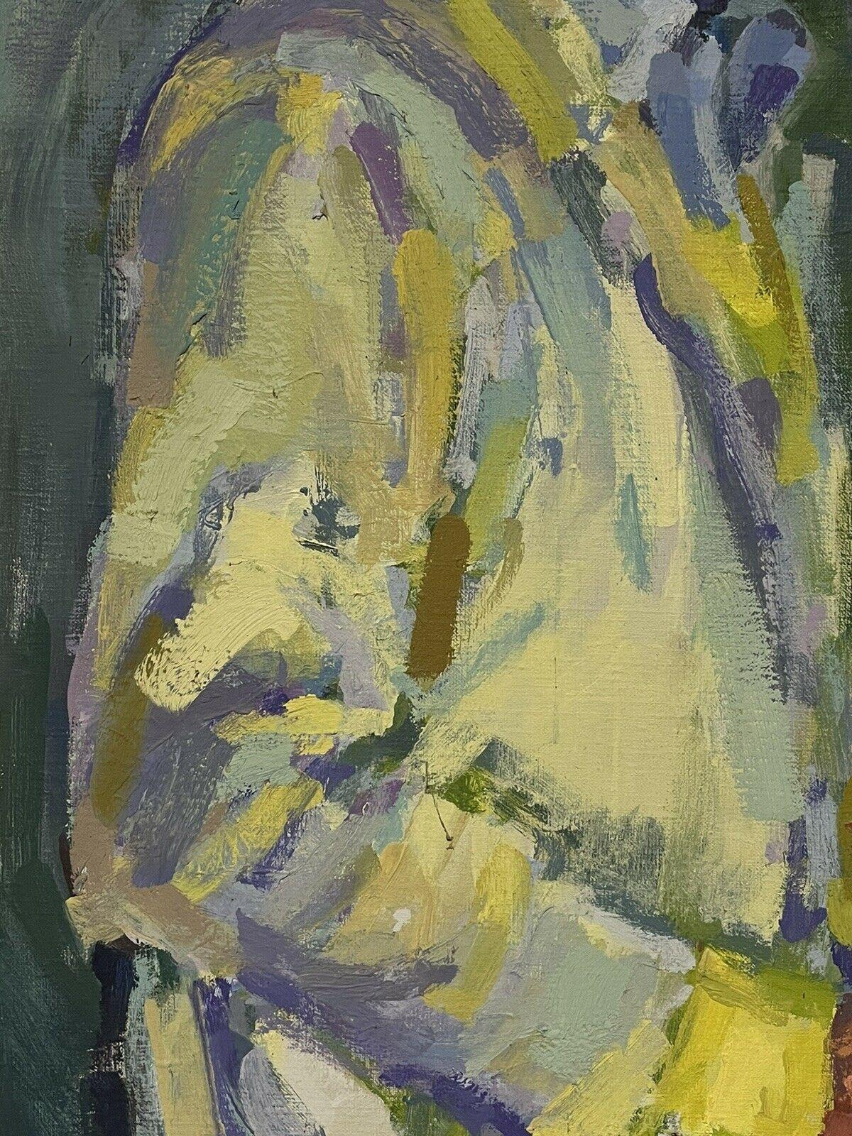 Großes Ölgemälde des impressionistischen Malers – Selbstporträt von Douglas Allen (Impressionismus), Painting, von Douglas Stuart Allen
