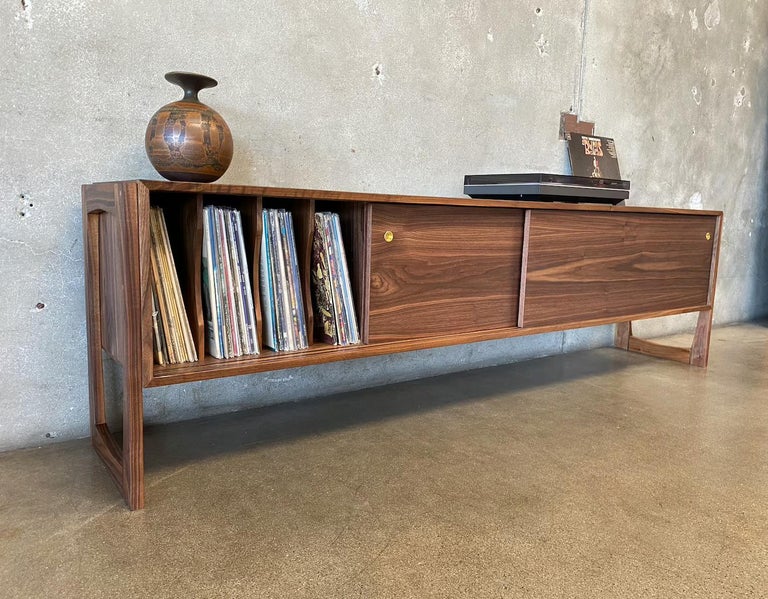 Credenza For Large Record Collection