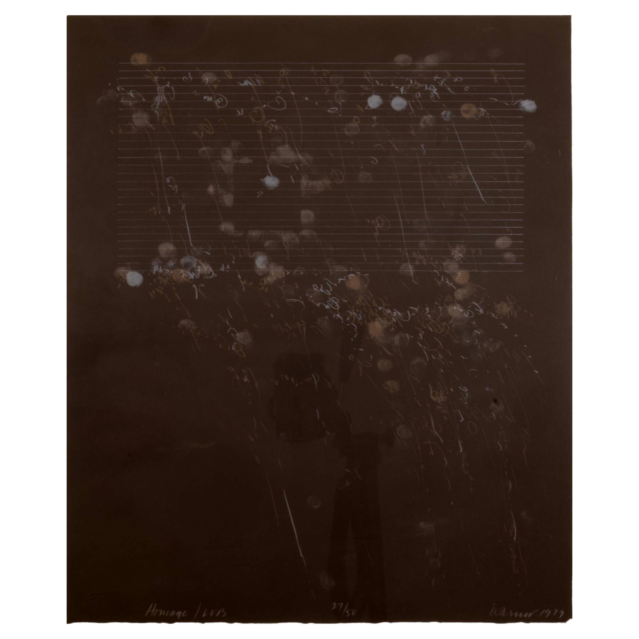 I.L.B. Douglas Warfield Warner Homage/L.V.B. Firmato Litografia contemporanea su carta