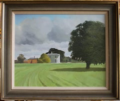 Douglas Wilson, Young corn, an English Summer landscape 