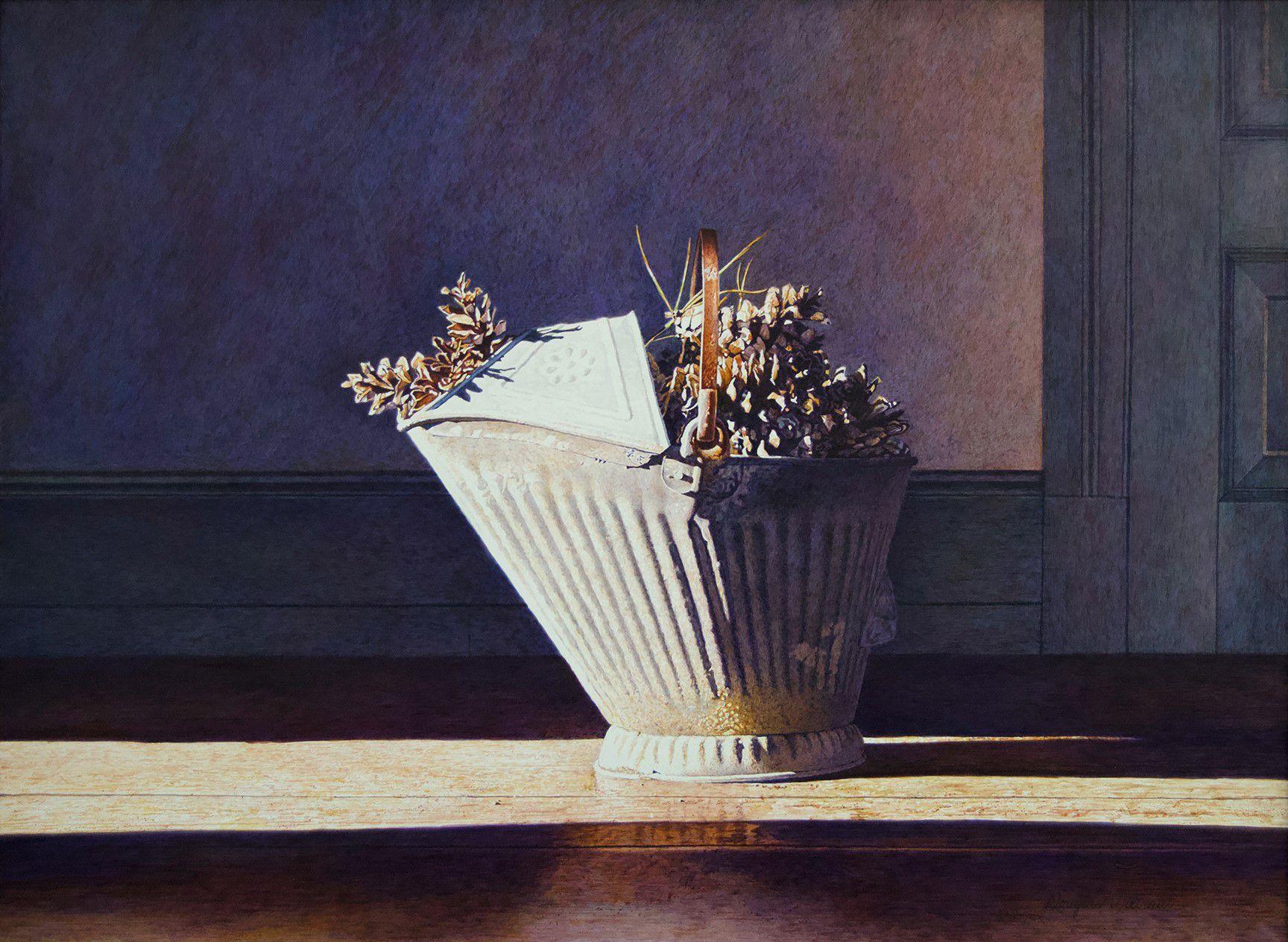 Douglas Wiltraut Still-Life Painting - Scuttle Bucket