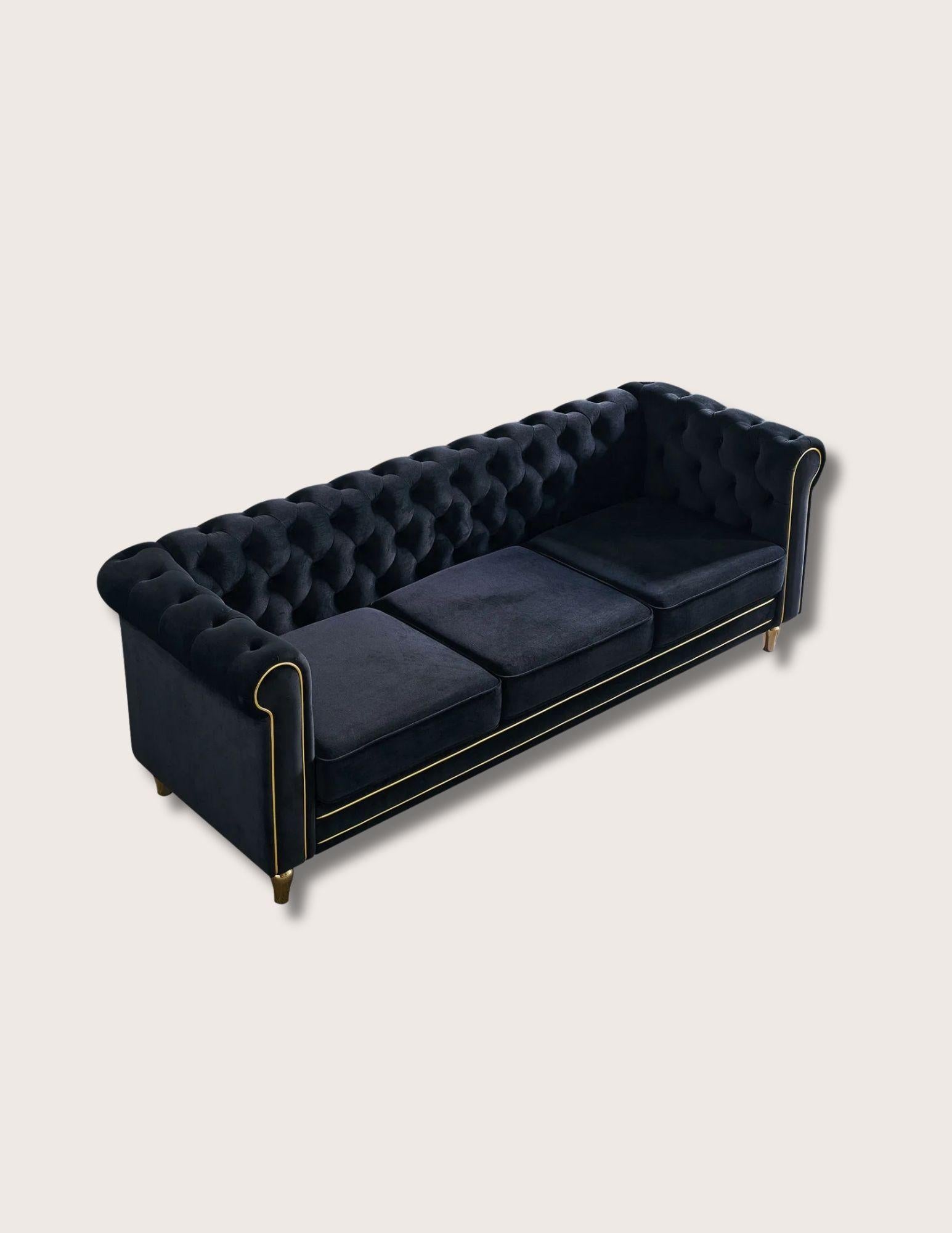 Douglass Rolled-Arm Sofa (Moderne) im Angebot