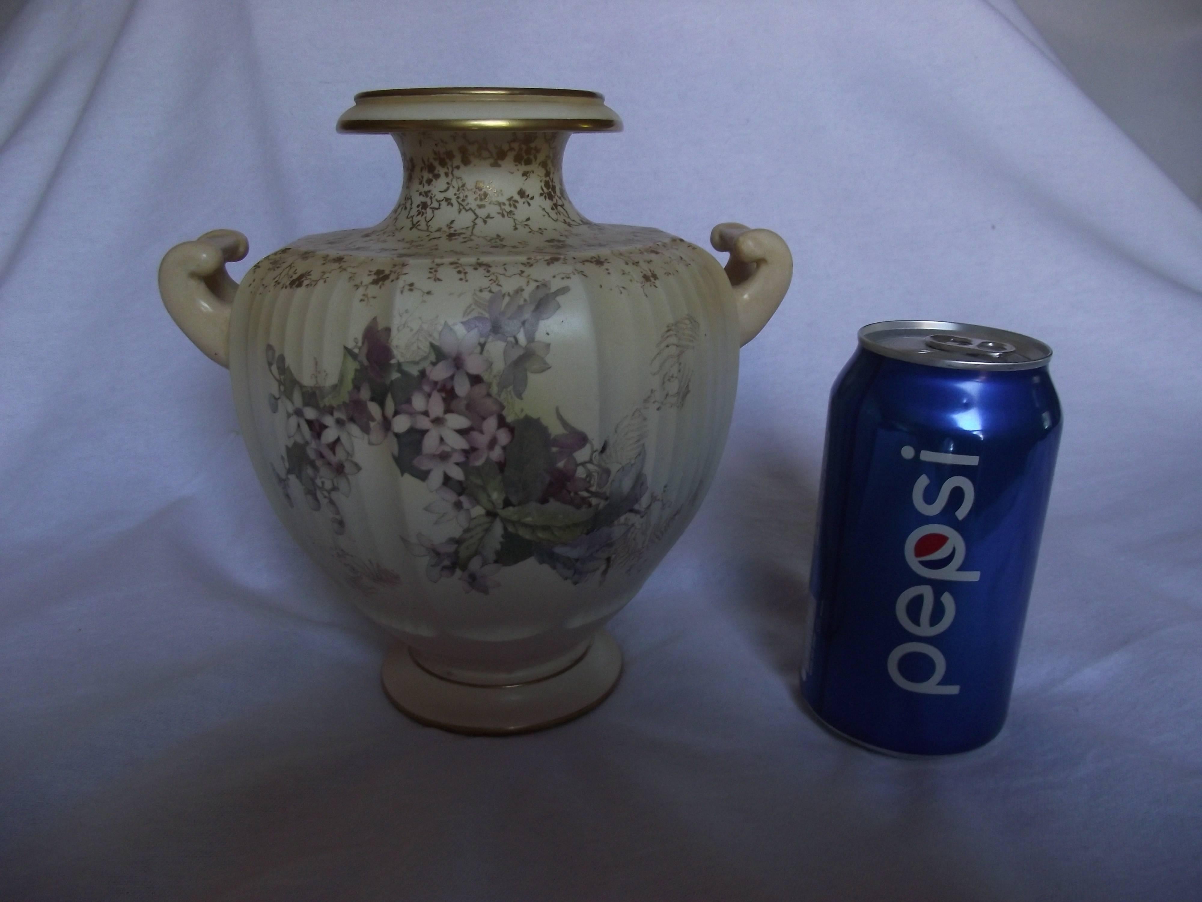 Doulton Burslem Double Handled Vase For Sale 1