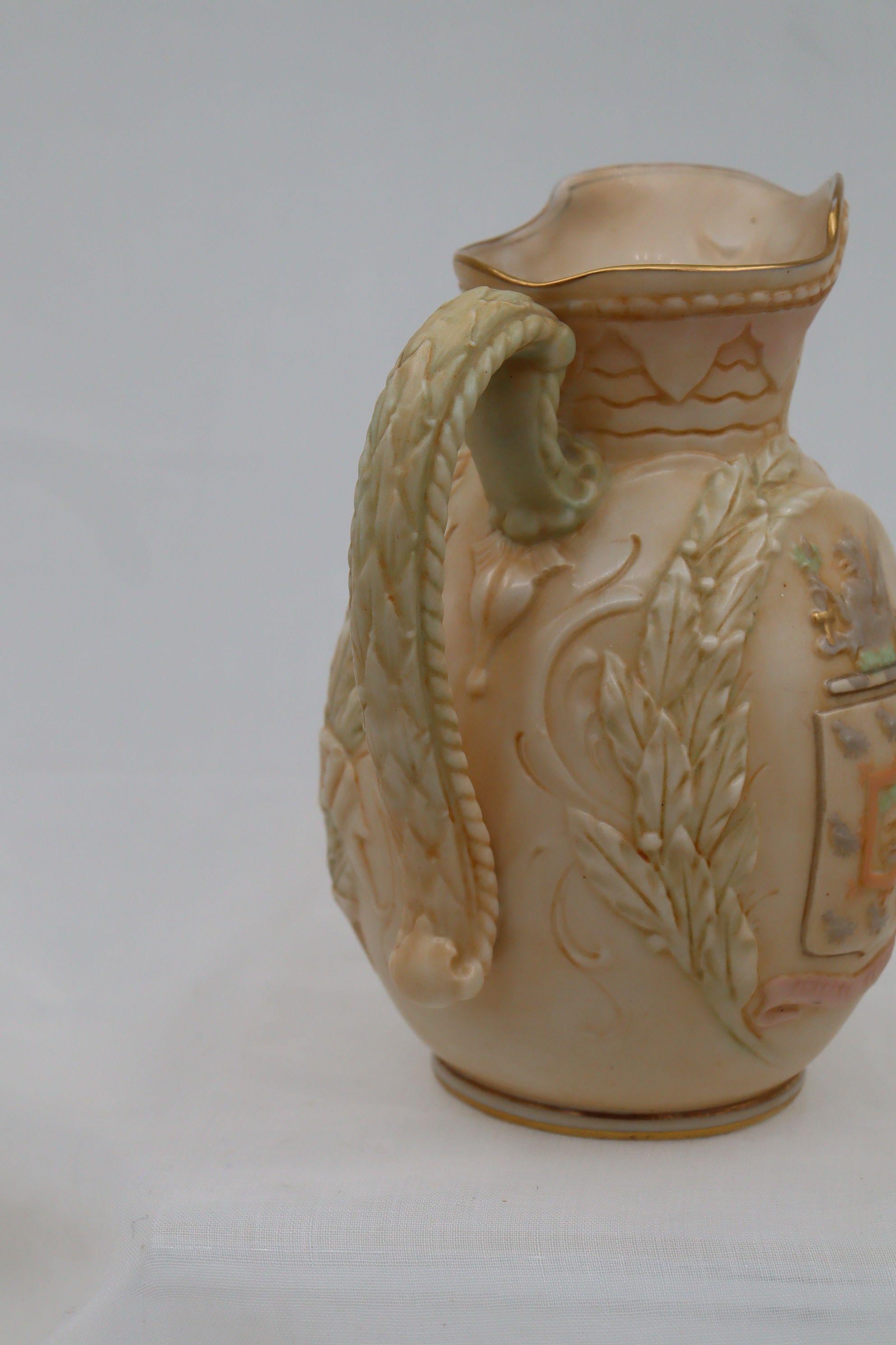 Doulton Burslem William Ewart Gladstone commemorative jug In Good Condition For Sale In East Geelong, VIC