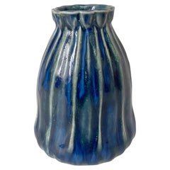 Doulton Lambeth Art Nouveau Sack Shape Vase By Francis Pope