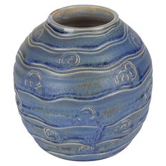 Doulton Lambeth Art Pottery Vase by Vera Huggins, circa 1935