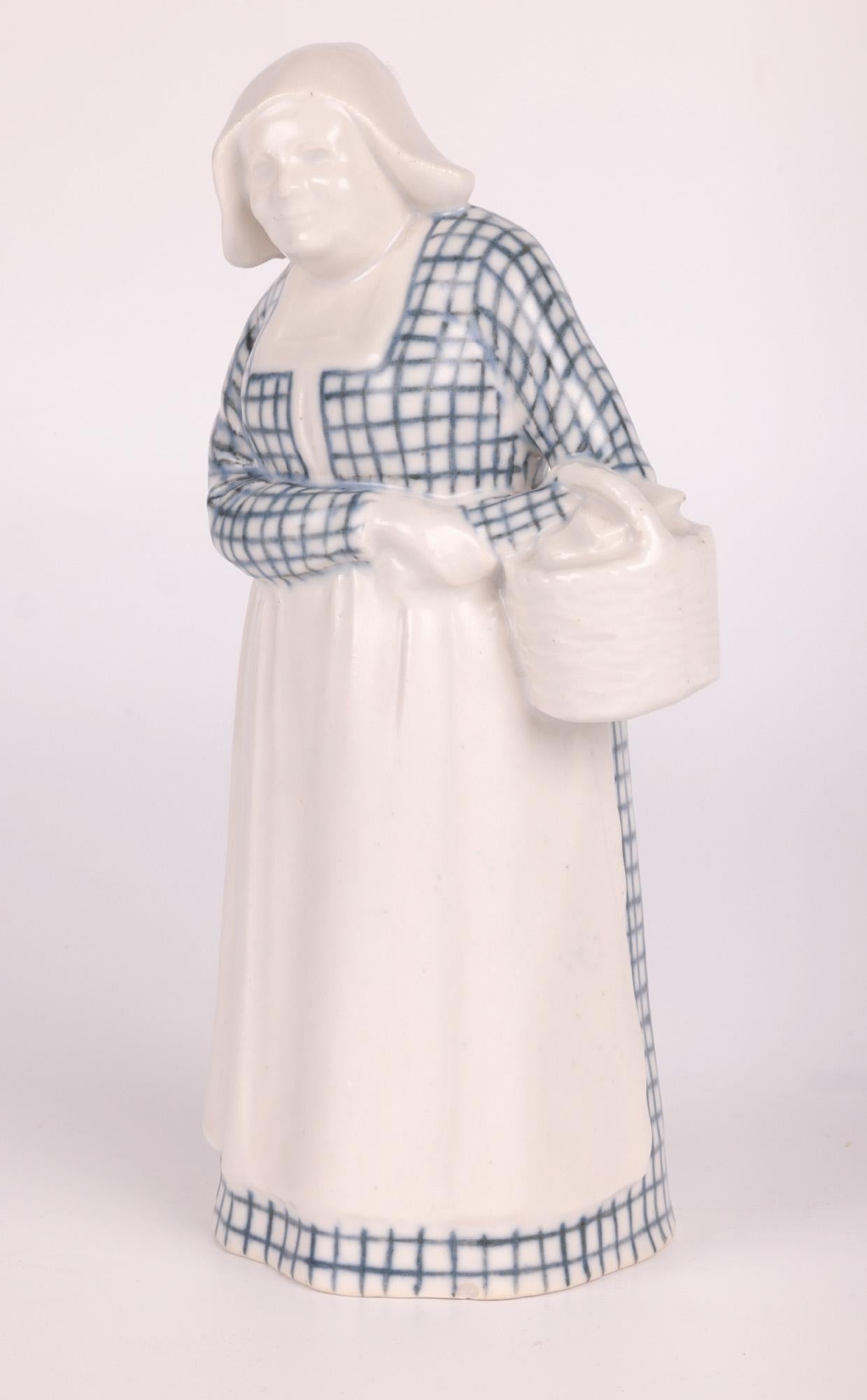 Doulton Lambeth Dutch Woman Figure by Leslie Harradine For Sale 2