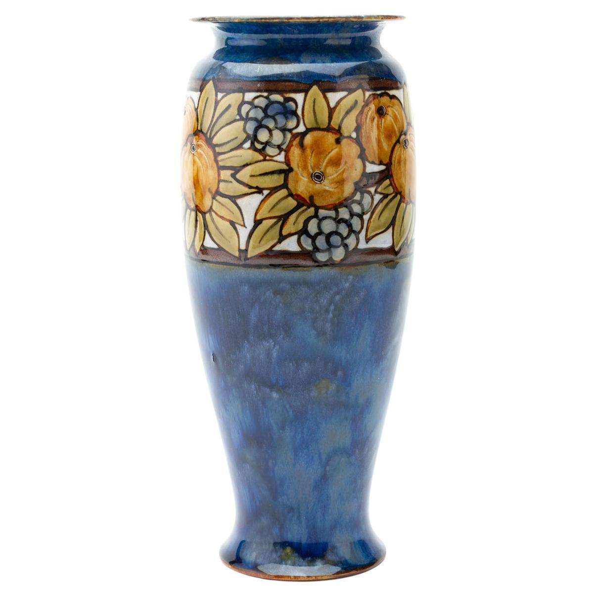 Doulton Lambeth English Stoneware Vase Early 20th Century