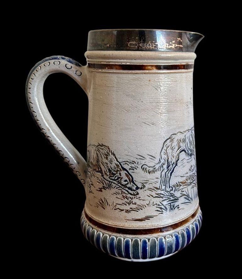 Doulton Lambeth Jug In Good Condition For Sale In Chipping Campden, GB