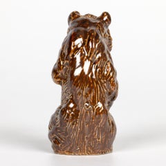 Doulton Lambeth Rare Bear Form Pepper Pot by Mark V Marshall