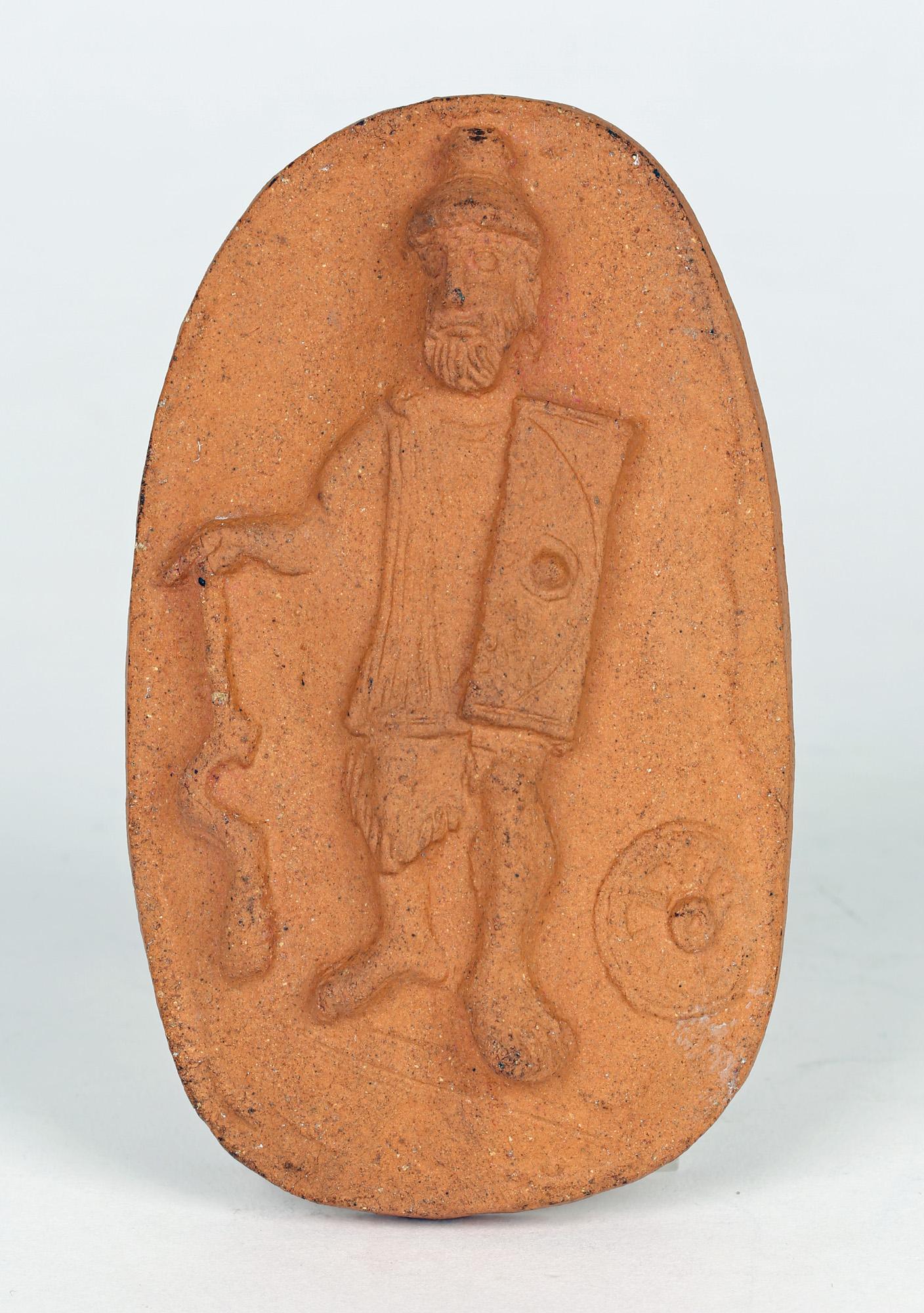 Doulton Lambeth Roman Artifact Terracotta Plaque By Joseph Mott For Sale 5