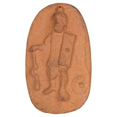Doulton Lambeth Roman Artifact Terracotta Plaque By Joseph Mott