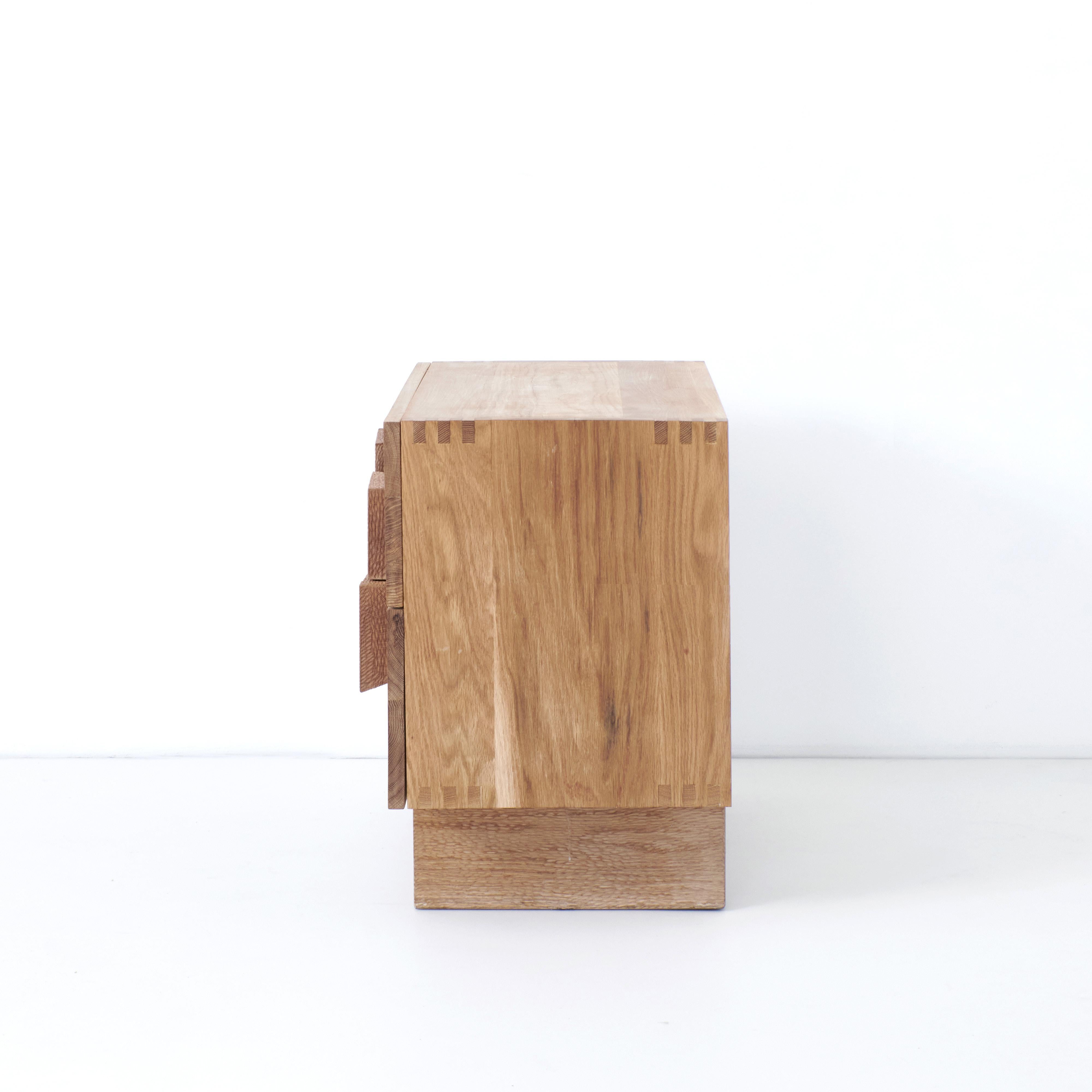 Hand-Carved Douro Bedside Table (large) For Sale