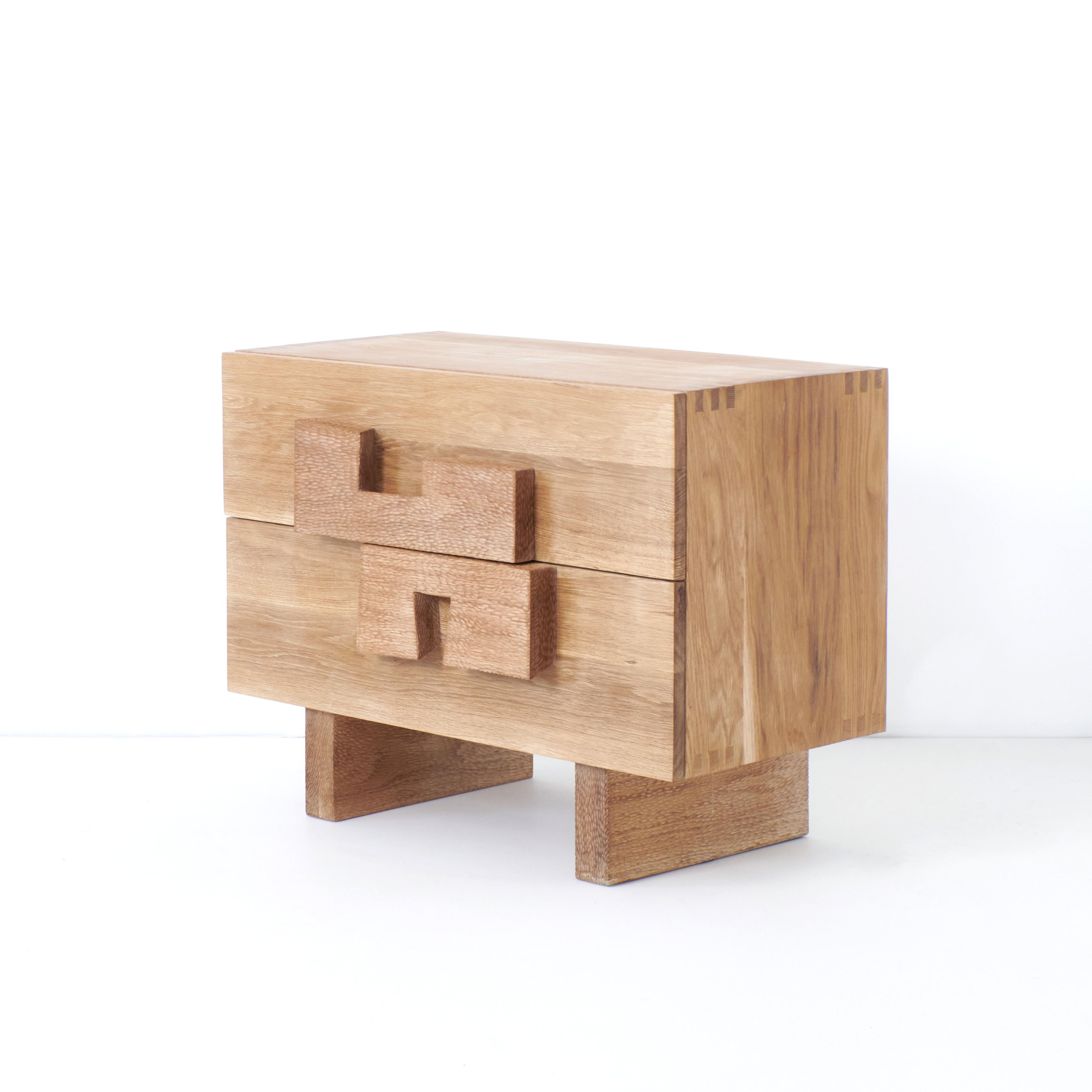 Contemporary Douro Bedside Table (large) For Sale