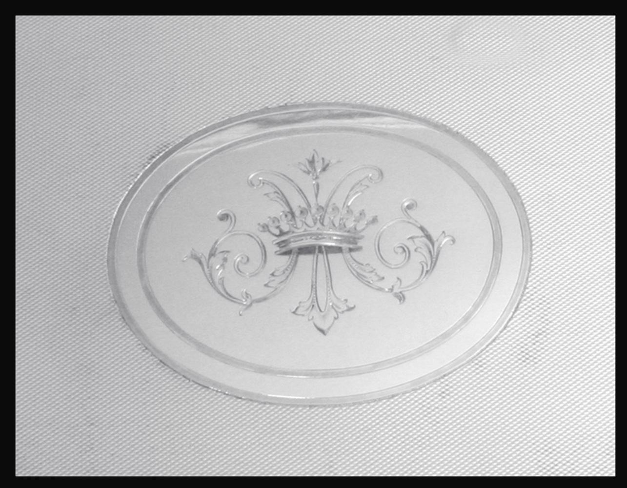 Doutre Roussel - Set da tè 5 pezzi in argento 950 francese antico + vassoio di servizio! in vendita 13