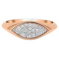 0.22 Karat Diamant-Marquise-Ring
