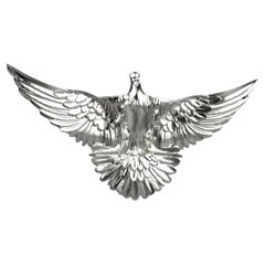 Broche colombe, argent sterling