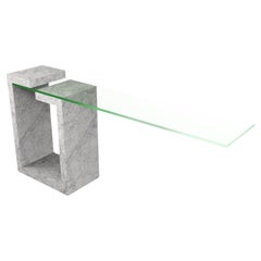 Dove Carrara Italienischer Marmor Konsolentisch Contemporary Design Joaquín Moll Spanien