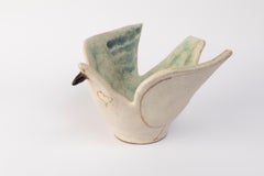 "Dove" Ceramic Bowl by Bruno Gambone