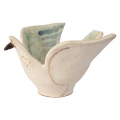 "Dove" Ceramic Bowl by Bruno Gambone