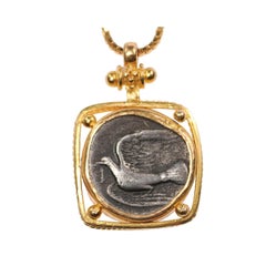 Dove & Chimeara 1/4 Stater Pendant (Chain for display only)