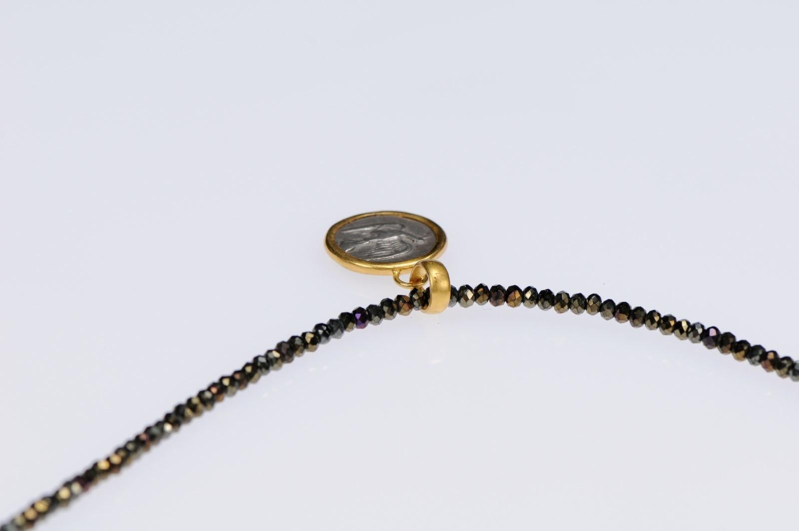 Dove & Chimeara 1/4 Stater Pendant (Chain for display only) For Sale 5