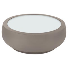 Tavolino da caffè Chubby grigio tortora di Marcel Wanders