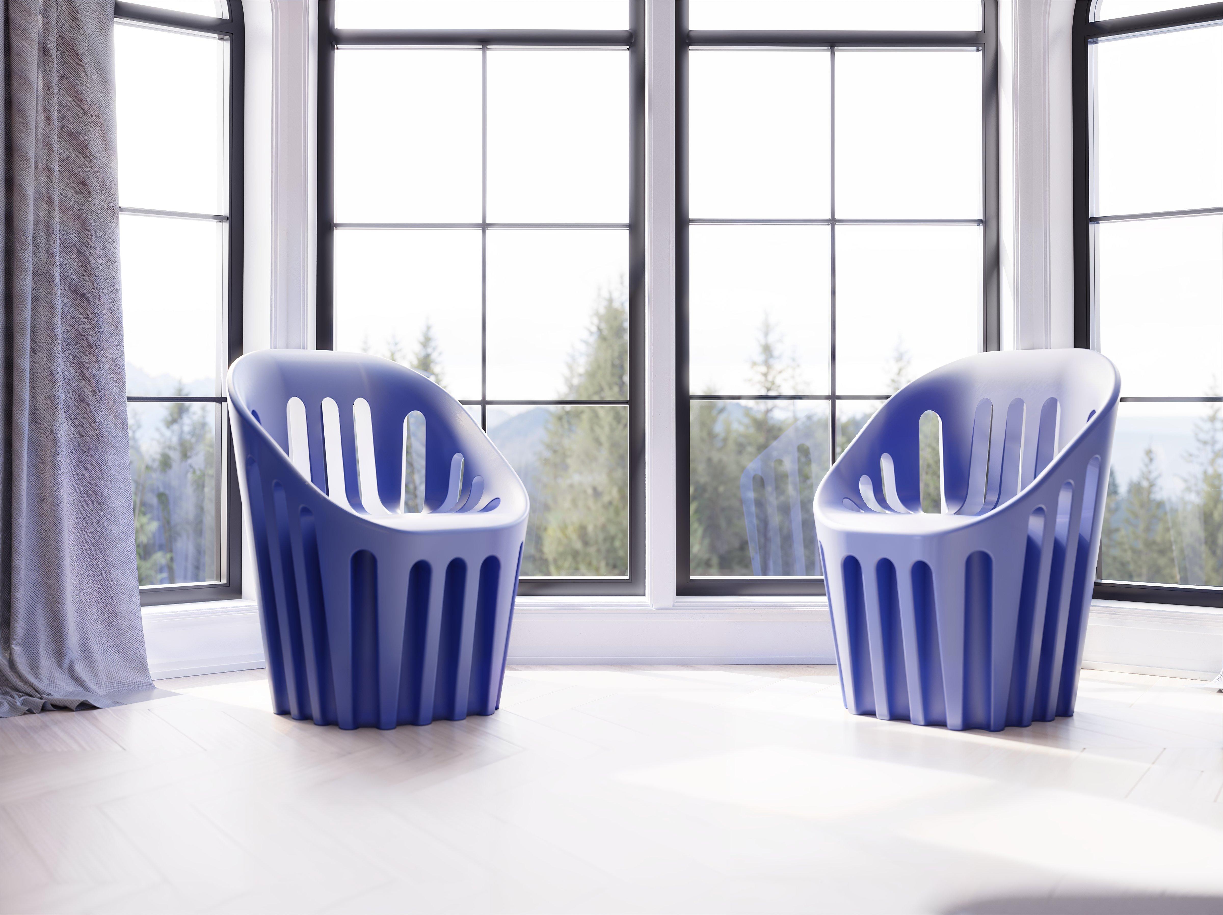 Coliseum-Stuhl in Taubengrau von Alvaro Uribe
Abmessungen: T 65 x B 66 x H 86 cm. Sitzhöhe: 45 cm.
MATERIALEN: Polyethylen.
Gewicht: 11 kg.

Erhältlich in verschiedenen Farbvarianten. Dieses Produkt ist für die Verwendung im Innen- und Außenbereich