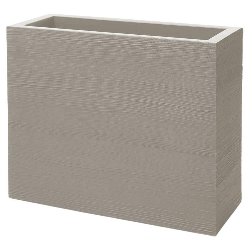 Dove Grey Quadra Separé Pot by Giò Colonna Romano