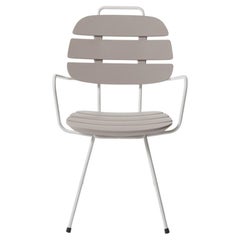 Dove Grey Ribs Chair by OTTO Studio